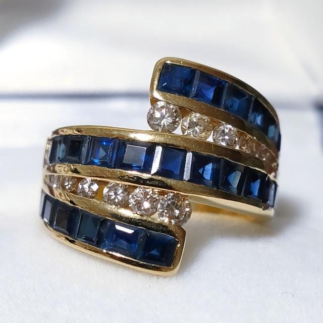 _Ch~Tt@CA O K18YG 4.60ct 0.63ct 9.3g  ANZT[/v 