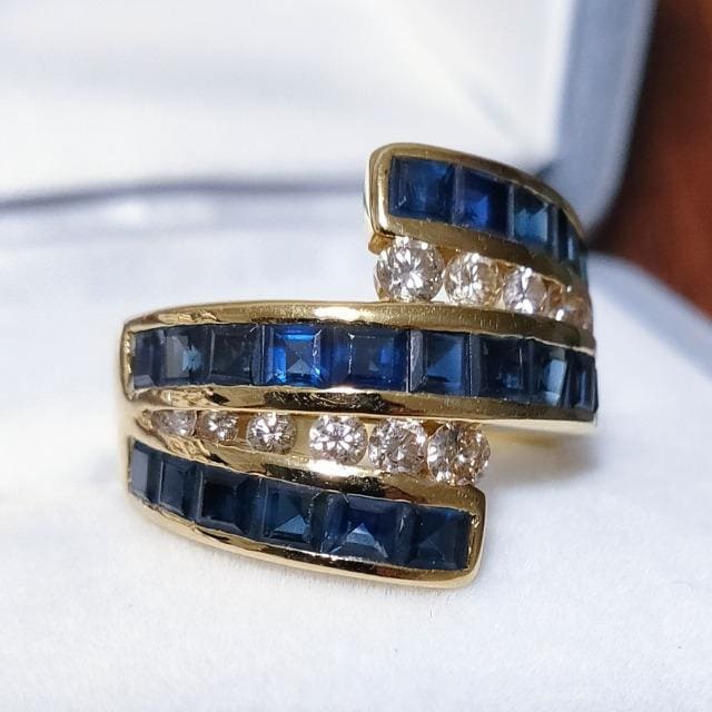 _Ch~Tt@CA O K18YG 4.60ct 0.63ct 9.3g  ANZT[/v 