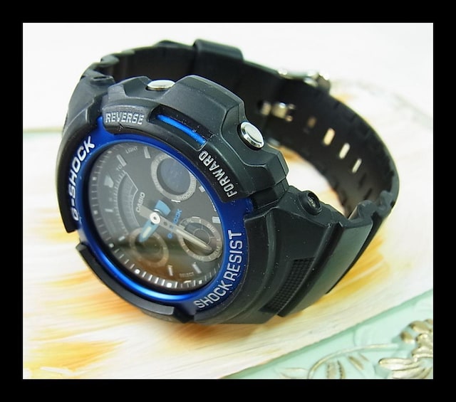mKJVI@CASIO G-SHOCK W[VbN@AW-591 rvғi  uh 