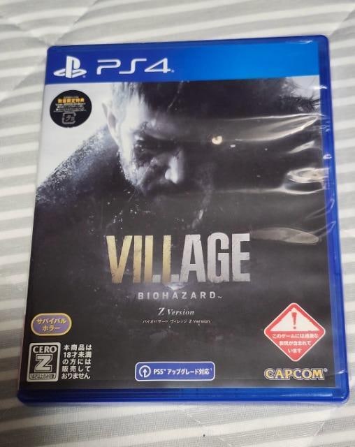 PS4 oCInU[h BbW BIOHAZARD VILLAGE Z Version   Q[{/\tg 