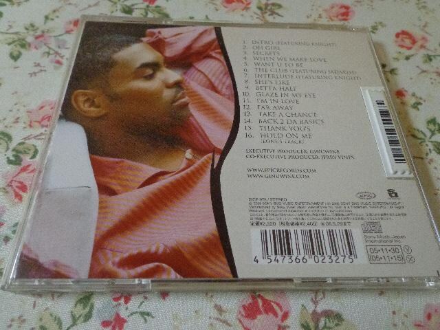 CD  Ginuwine uBack II da Basicsv CDABlu-rayADVD 2ő180~