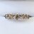 ブラウンダイヤモンド エタニティ 一文字 リング K18WG 1.00ct 4.7g
