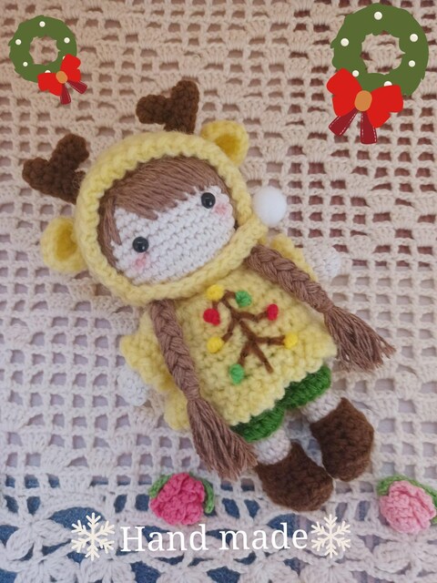 Hand made@@X'MAS*giJĈXq*̎q*݂*L[z_[OK 