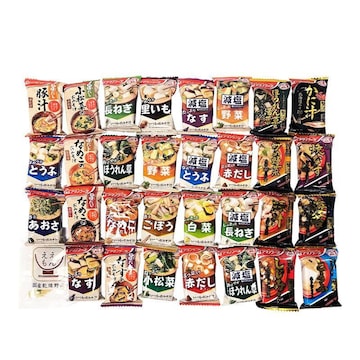 アマノフーズ フリーズドライ 味噌汁 31種31食セット