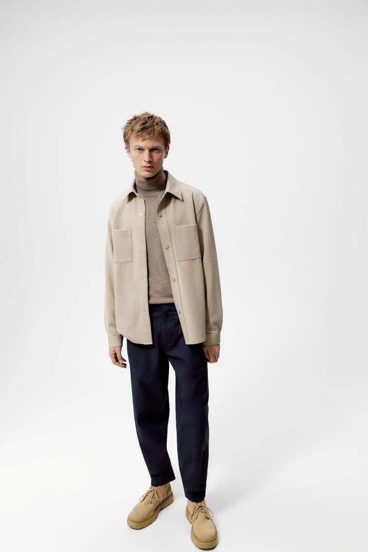 ZARA ザラ　オーバーサイズポケット付きジャケット ZARA ザラ オーバーサイズポケット付きジャケット ジャケット