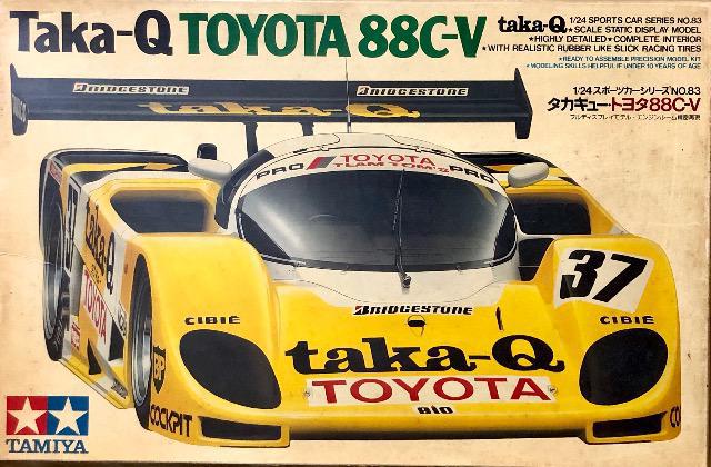 1/24 タミヤ タカキュー・トヨタ88C-V | ホビー | オークション