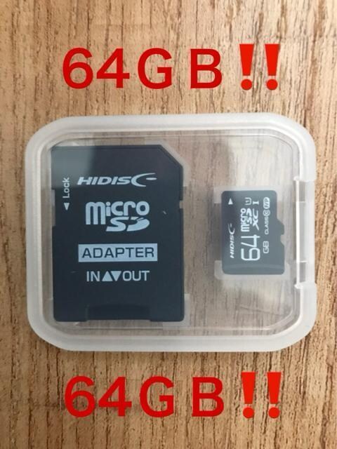 ݁IzImicroSDJ[h 64GB 