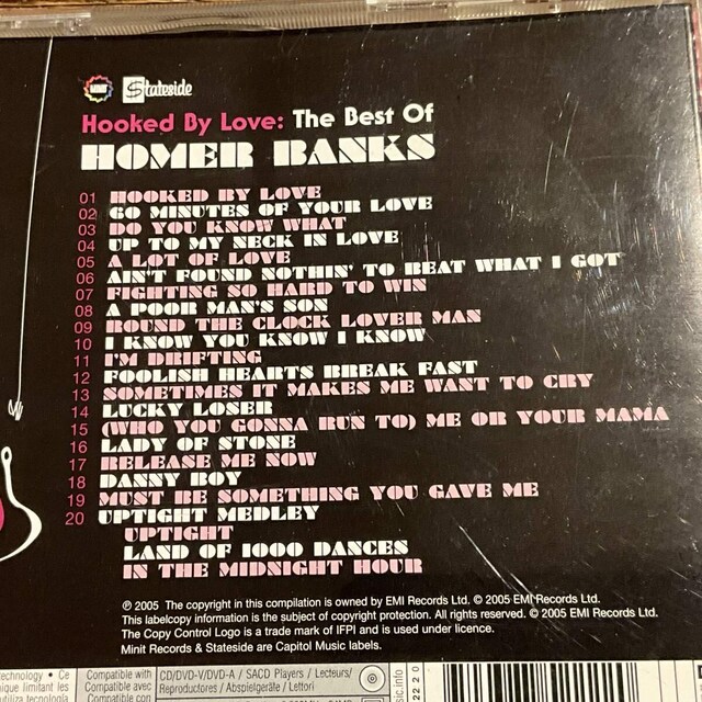 yHOMER BANKSzHooked By Love: The Best Of  CD/DVD/rfI 