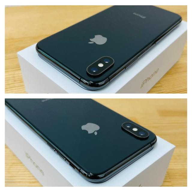B 100% iPhone XS 256 GB SIMt[ ubN {  Ɠd/AV 