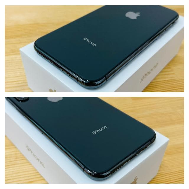 B 100% iPhone XS 256 GB SIMt[ ubN {  Ɠd/AV 