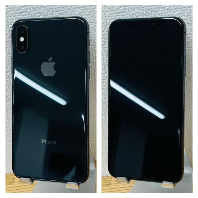 B 100% iPhone XS 256 GB SIMt[ ubN {  Ɠd/AV 