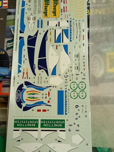 x BENETTON FORD B194  zr[ 