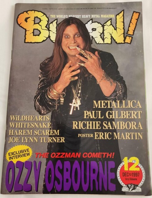 BURRN! 1997N12 wBE^ n[hEbN }KW o[I HEAVY METAL HARD ROCK   {/G 