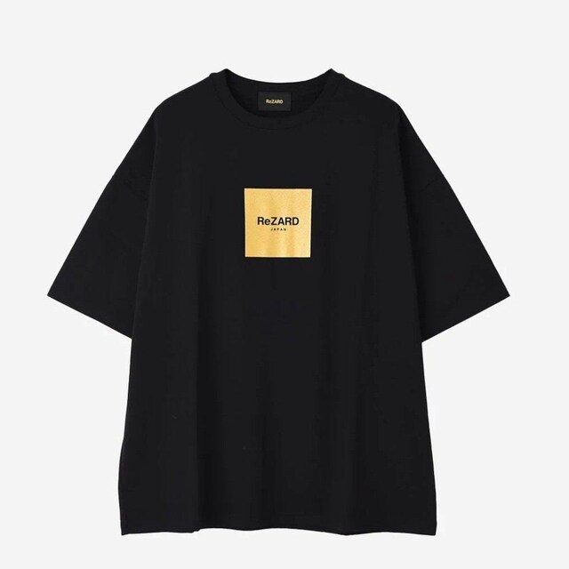 U[h ReZARD Square Box Logo T-shirtsiubNjLTCY  jt@bV 