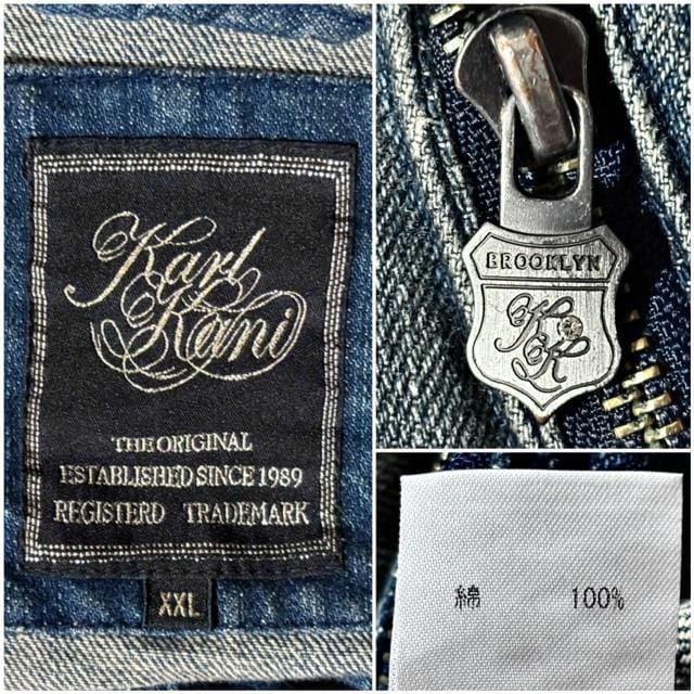 Vi ߂i KARL KANI J[JiC OW H fj WPbg XXL C_[X Xg[g qbvzbv  jt@bV 