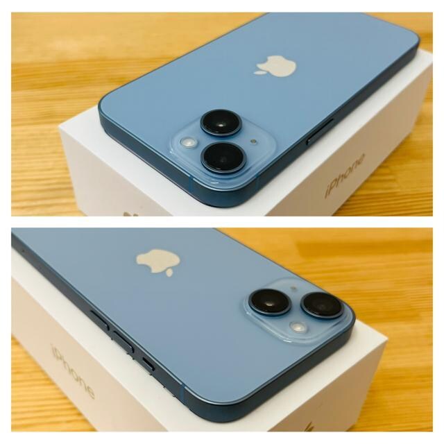 S 100% iPhone 14 256 GB SIMt[ u[ {  Ɠd/AV 