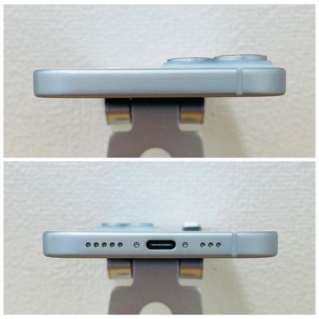 A 96% iPhone 15 128 GB SIMt[ u[ {  Ɠd/AV 