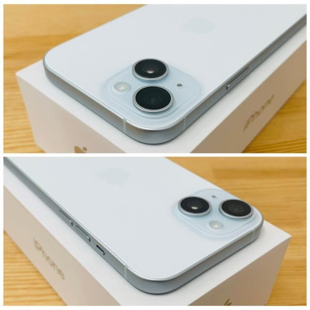 A 96% iPhone 15 128 GB SIMt[ u[ {  Ɠd/AV 