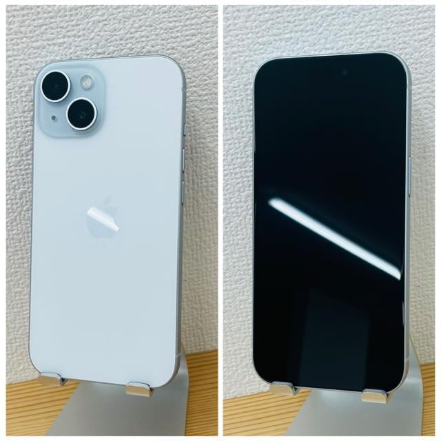 A 96% iPhone 15 128 GB SIMt[ u[ {  Ɠd/AV 