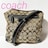 COACH コーチ シグネチャー ショルダーバッグ キャンバス レザー