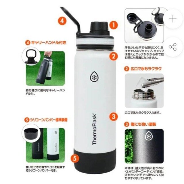 ThermoFlask T[tXN 0.7L AC{[  W[/X|[c 