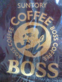 最新エルメス ボス 缶コーヒー サントリー BOSS デザイン ボスジャン 革 小物