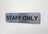  AN hAv[g Vo[ STAFF ONLY