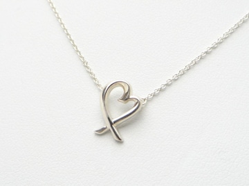 TIFFANY&CO. eBt@j[ ~j rOn[g y_g lbNX SV925 Vo[USEDyz