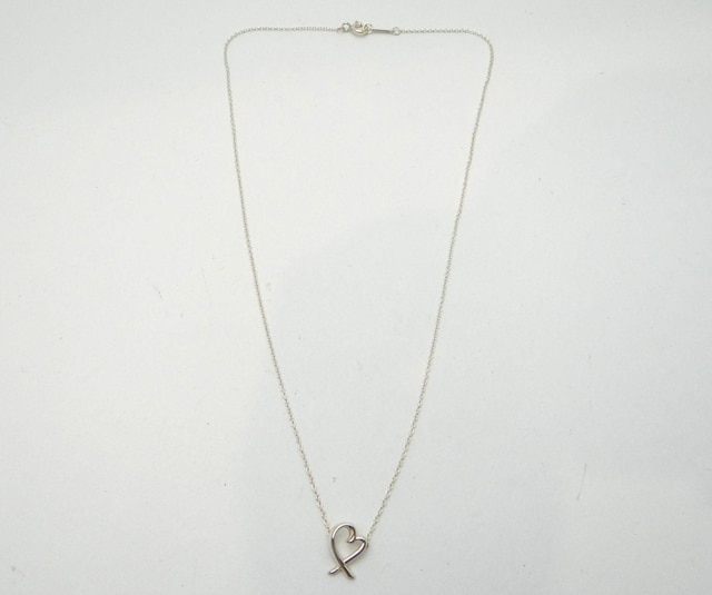 TIFFANY&CO. eBt@j[ ~j rOn[g y_g lbNX SV925 Vo[USEDyz  uh 