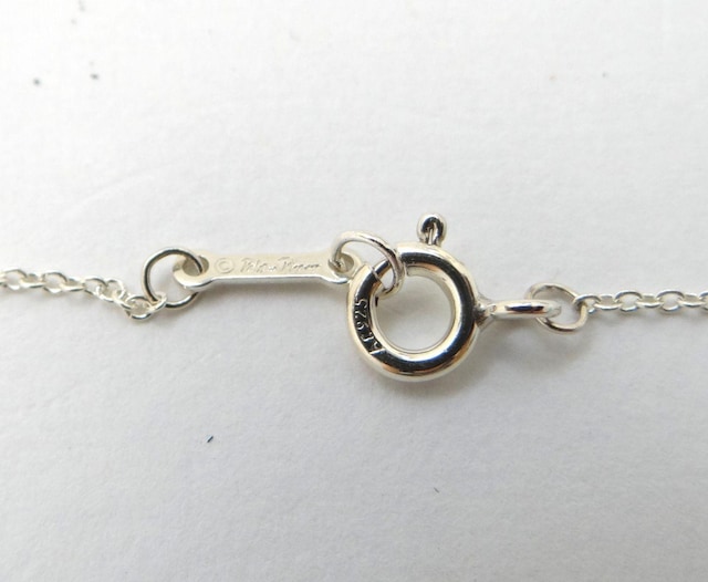 TIFFANY&CO. eBt@j[ ~j rOn[g y_g lbNX SV925 Vo[USEDyz  uh 
