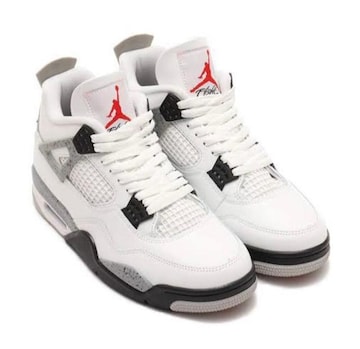 NIKE AIR JORDAN 4 RETRO White Cement 2025 28.5cm iCL GA W[_