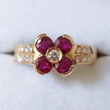 _Ch~r[ t[ O K18YG 0.93ct 0.16ct 5.2g
