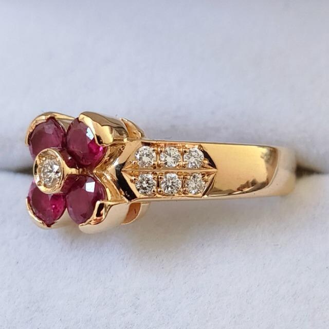 _Ch~r[ t[ O K18YG 0.93ct 0.16ct 5.2g  ANZT[/v 