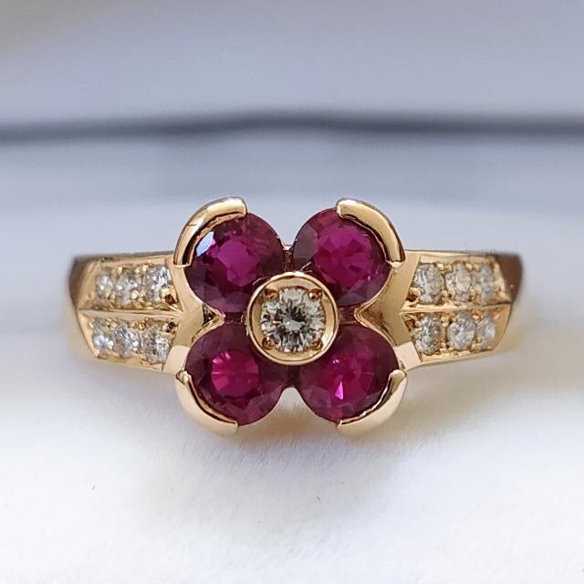 _Ch~r[ t[ O K18YG 0.93ct 0.16ct 5.2g  ANZT[/v 