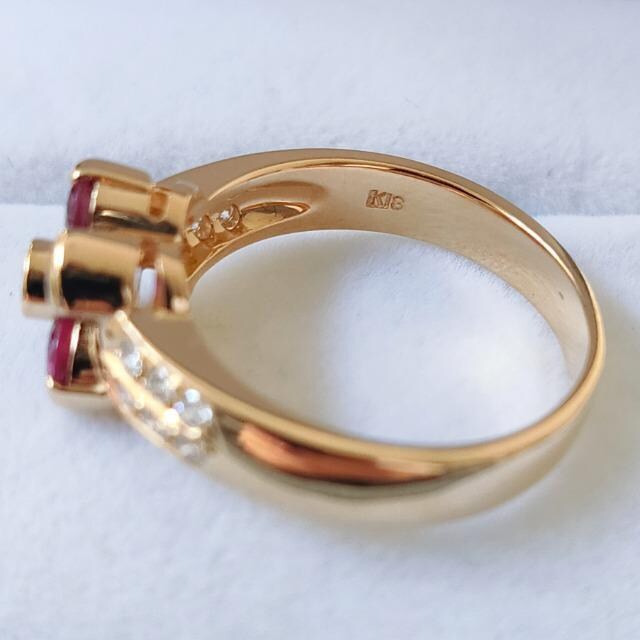 _Ch~r[ t[ O K18YG 0.93ct 0.16ct 5.2g  ANZT[/v 