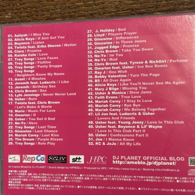 yDJ PLANETzBEST OF SLOW JAM BY 2010  CD/DVD/rfI 