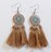 ボヘミアン★タッセルピアス・イヤリング★ ネイティブ ボヘミアン ピアス イヤリング ピアスボヘミアン