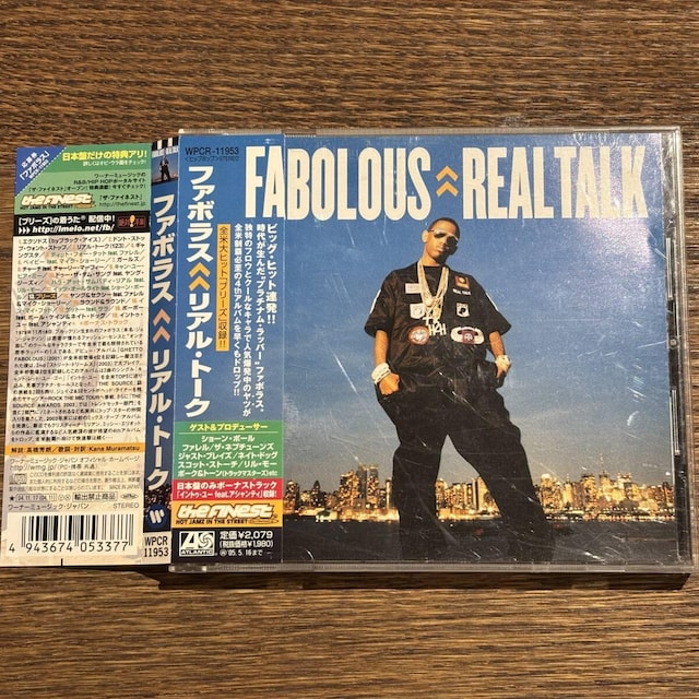 yFABOLOUS (t@{X)zREAL TALK   CD/DVD/rfI 