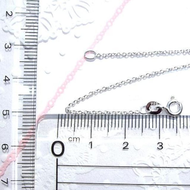  Fdグ 40cm Silver925ɍ(1mm)`F[  ANZT[/v 