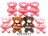 《New》デコパーツ★くま*<I(ハート)zoo…>【4色=7個セット】