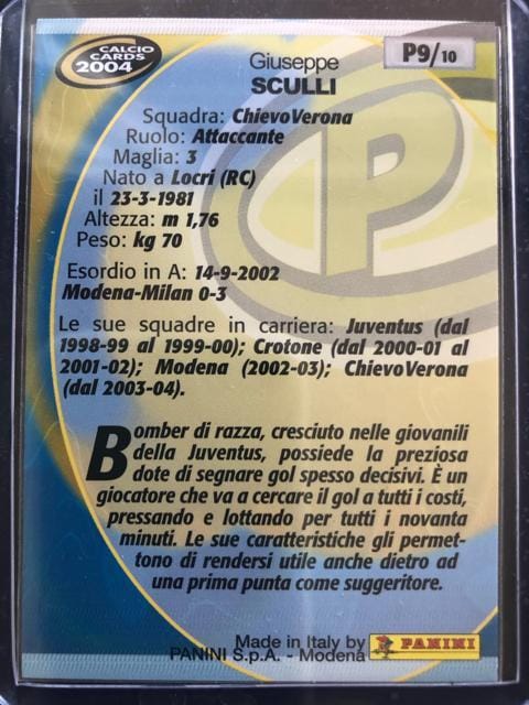 QOOScalcio PANINI/mpX/POnEACLG|EHEF|iEW[byEXNbmCTT|gJ|hn  g[fBOJ[h 