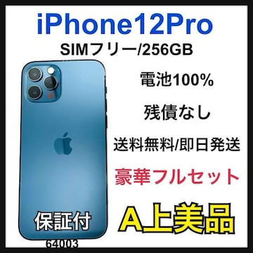 A 100% iPhone 12 Pro 256 GB SIMt[ {