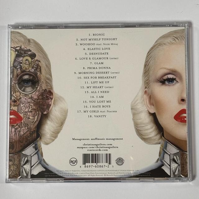 Christina Aguilera / Bionic  CD/DVD/rfI 