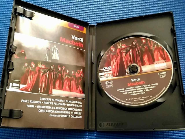 DVD@FfB ̌ }NxX@Verdi Maceth  CD/DVD/rfI 