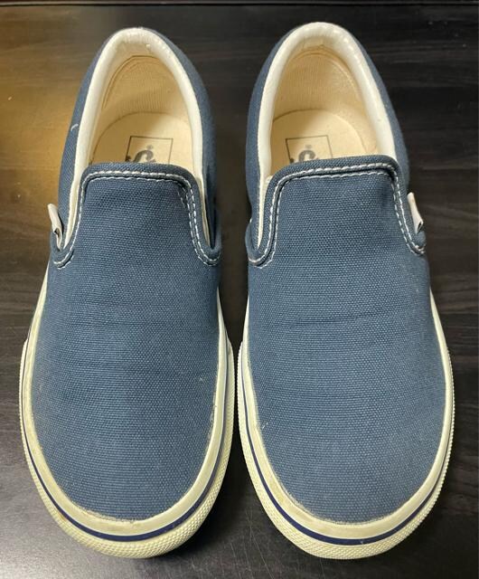 VANS V98CLA SLIP ON NAVY oY@Xb|@lCr[@22cm fB[X@AJW@XP{[@T[tn