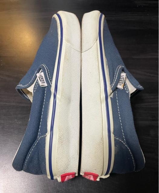 VANS V98CLA SLIP ON NAVY oY@Xb|@lCr[@22cm fB[X@AJW@XP{[@T[tn