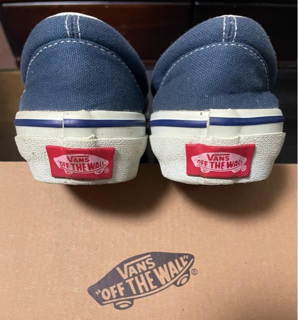 VANS V98CLA SLIP ON NAVY oY@Xb|@lCr[@22cm fB[X@AJW@XP{[@T[tn