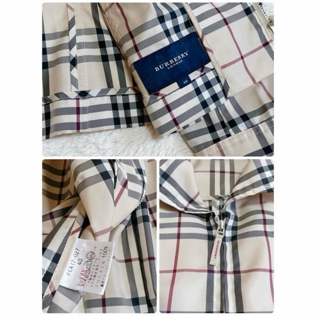 ɔi BURBERRY mo`FbN 䗃 WbvAbv iCWPbg  uh 