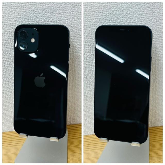 A 100% iPhone 12 64 GB SIMt[ ubN {  Ɠd/AV 