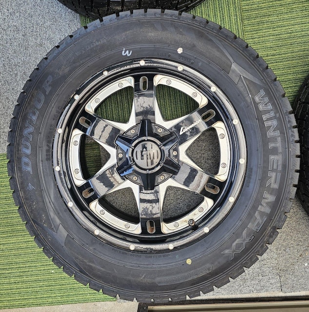 A}CX^[ Lehrmeister MASTRO }Xg 17x7.5J 5 PCD114.3/127 +38 X^bh^  /oCN